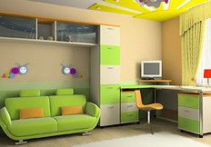 фото дизайна детской комнаты в доме 5