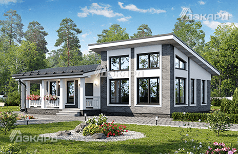 Одноэтажные каркасные дома для постоянного проживания в Москве и МО - Проекты с ценами под ключ